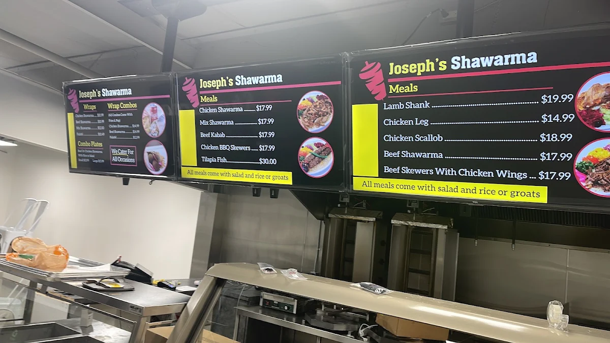 Menu, La Mar shawarma