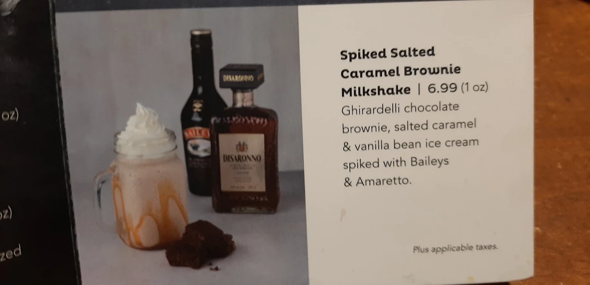 Menu, White Spot