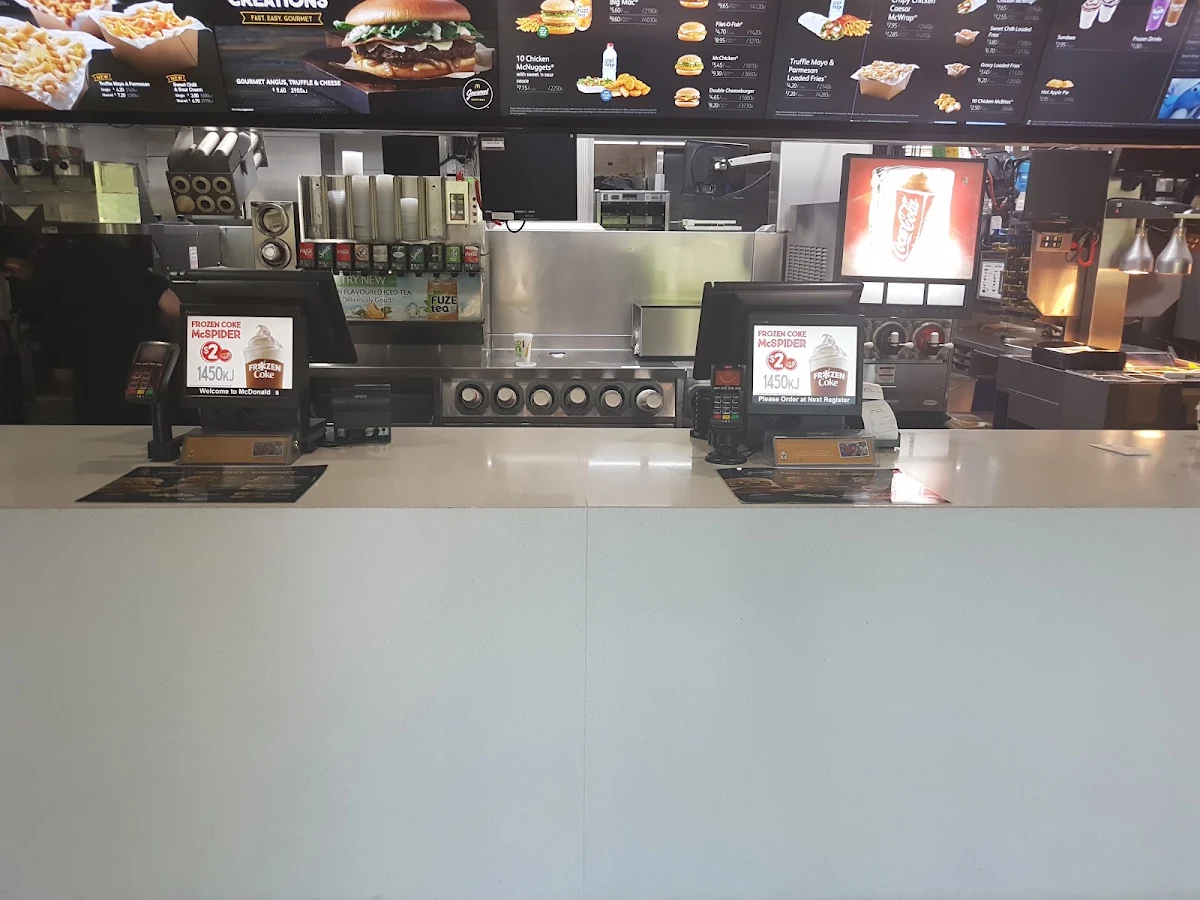 Menu, McDonald's Collingwood