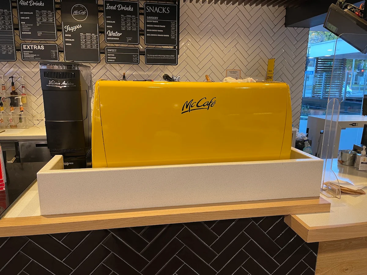 Menu, McDonald's Collingwood