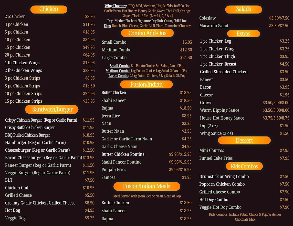 Menu photo 1