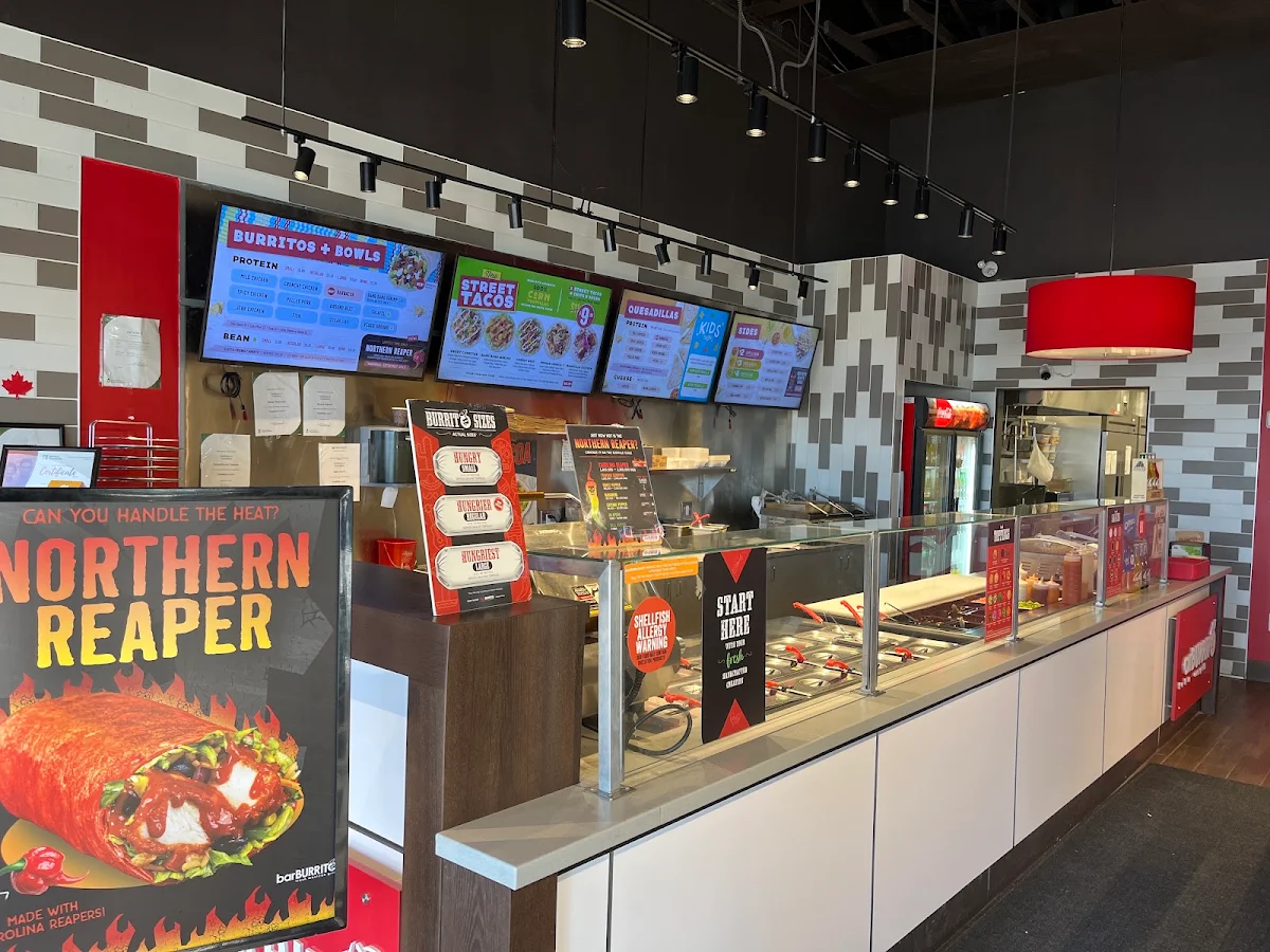 Menu, barBURRITO