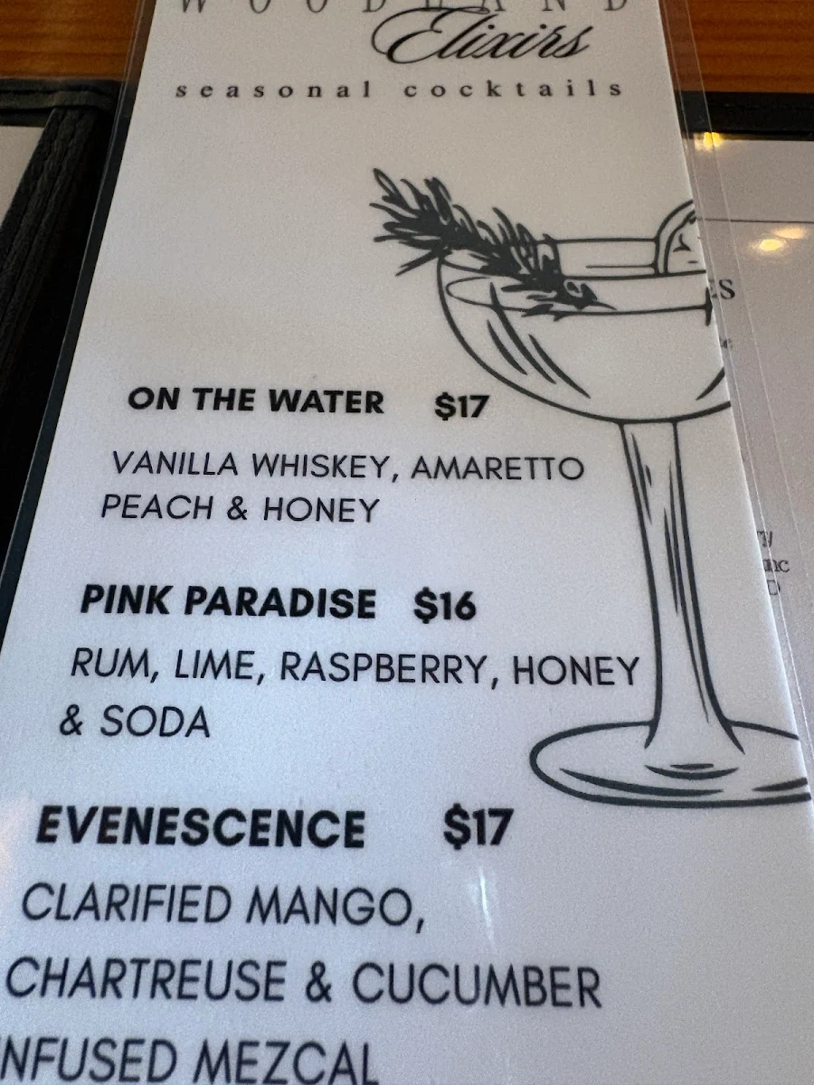 Menu, The Forest