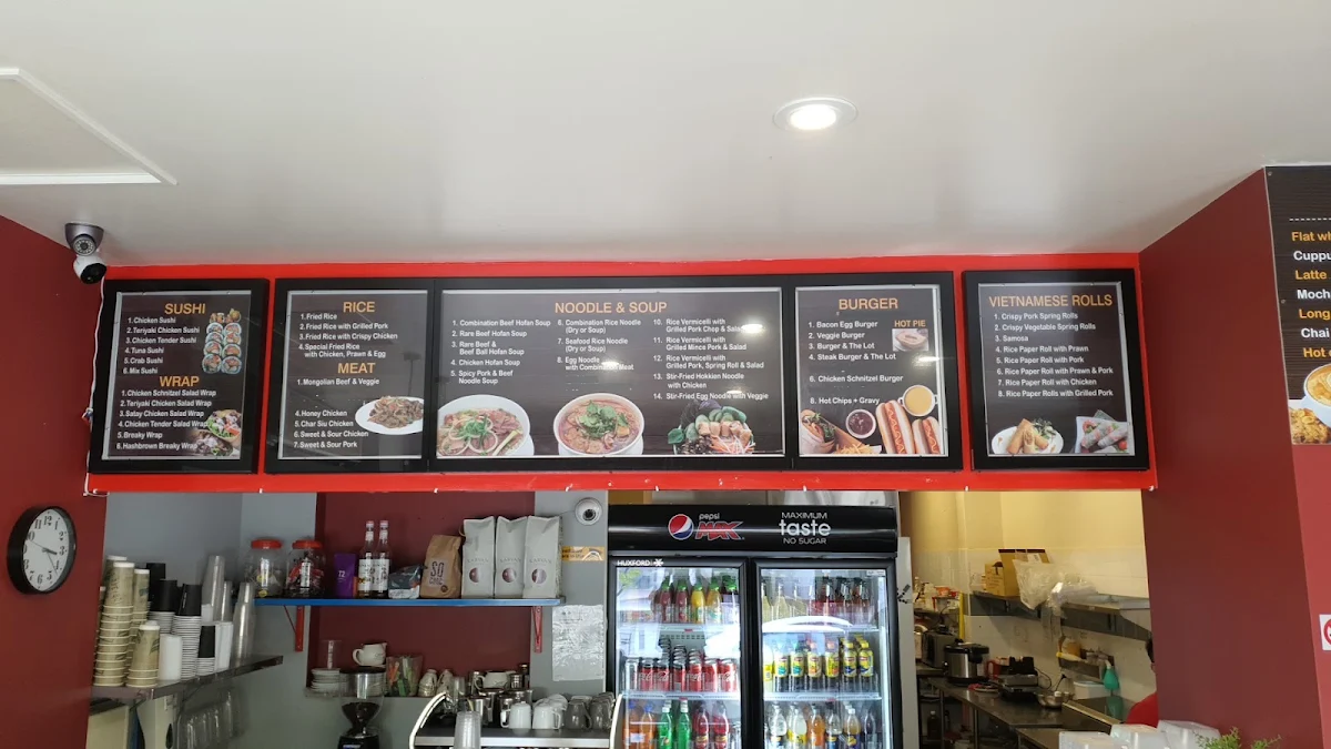 Menu, Vietnamese Cafe & Pho