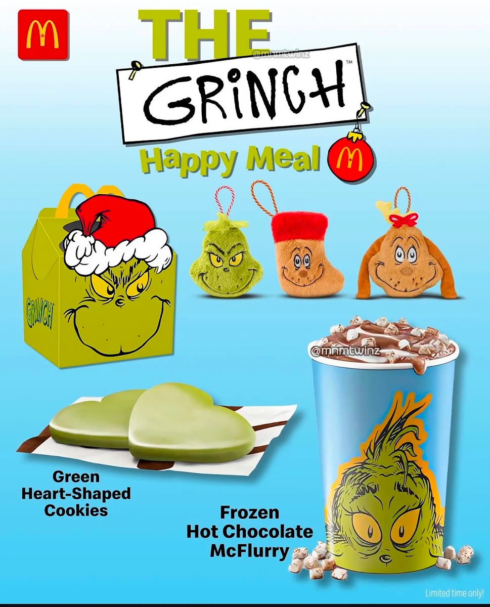 Menu, McDonald's