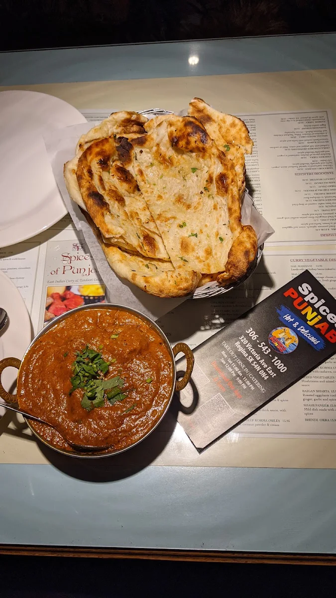 Menu, Spices Of Punjab