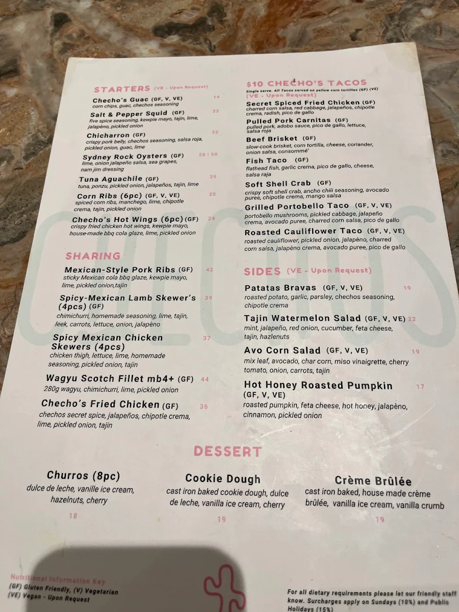 Menu photo 1