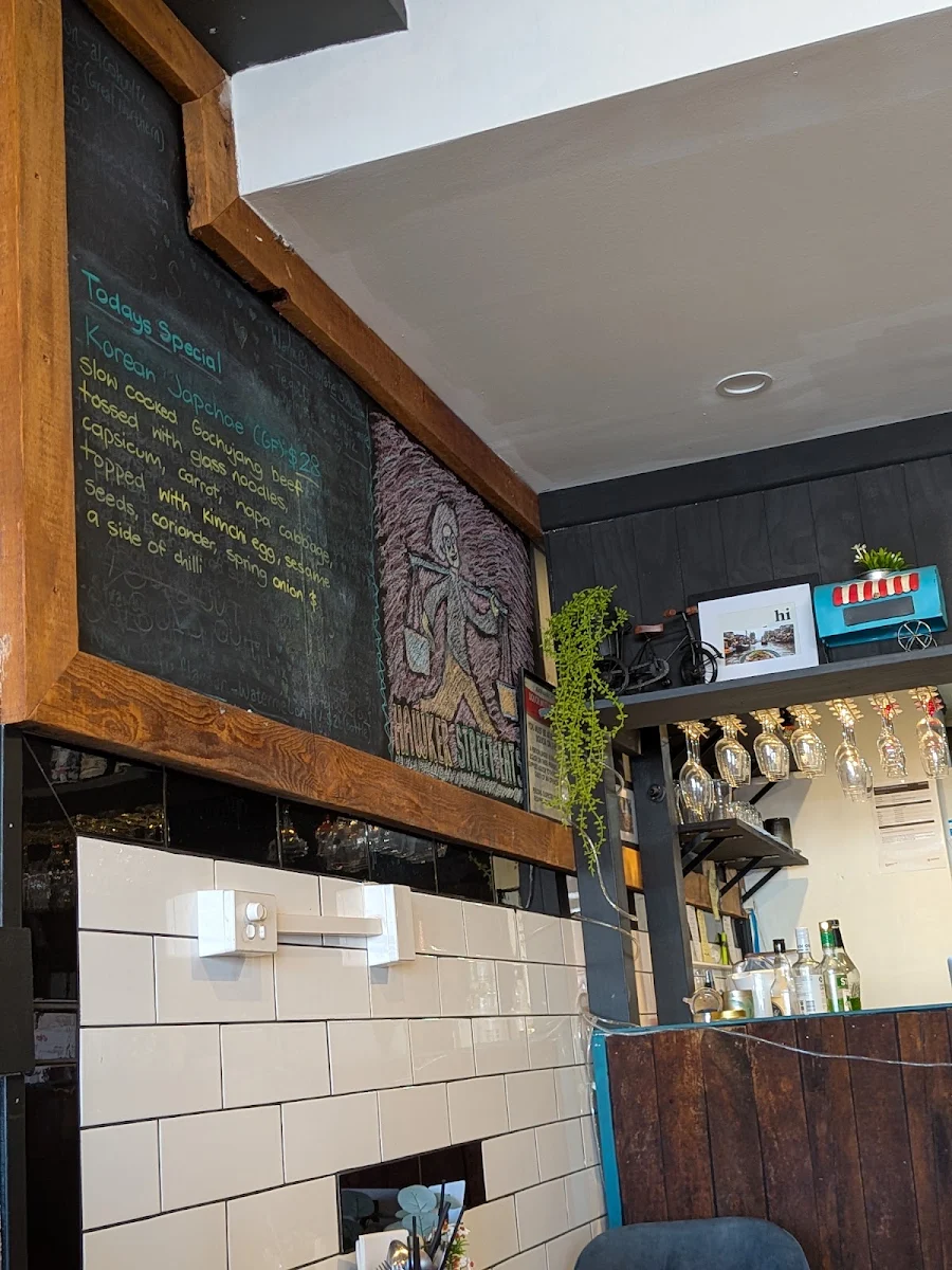 Menu, Hawker Street Eats