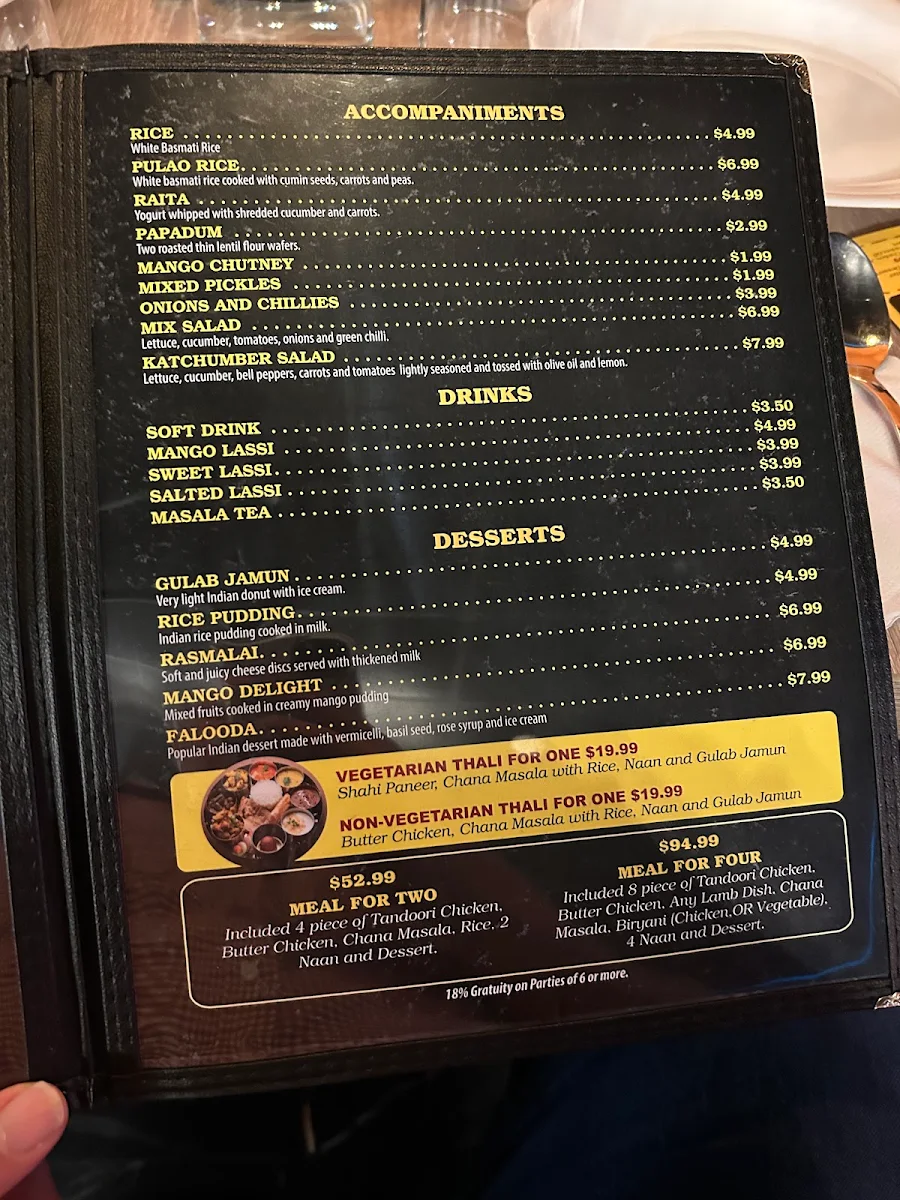 Menu photo 1