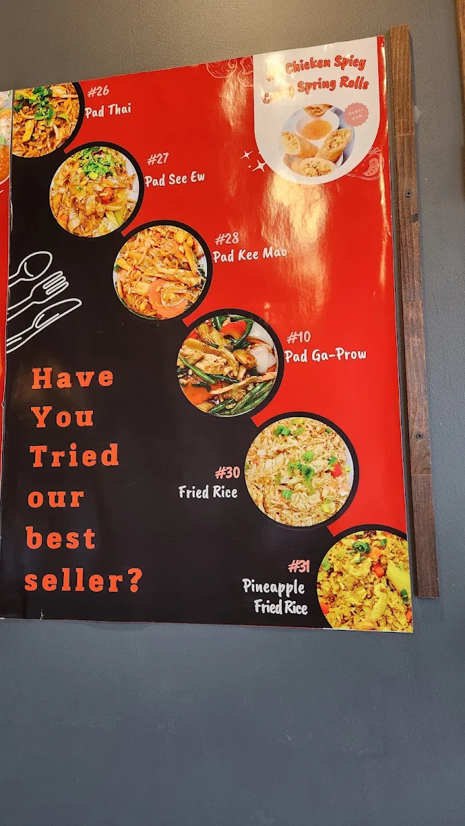 Menu, Thai Bite
