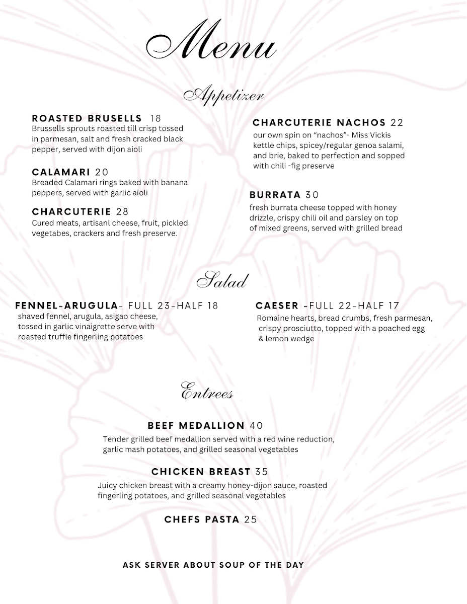 Menu photo 1