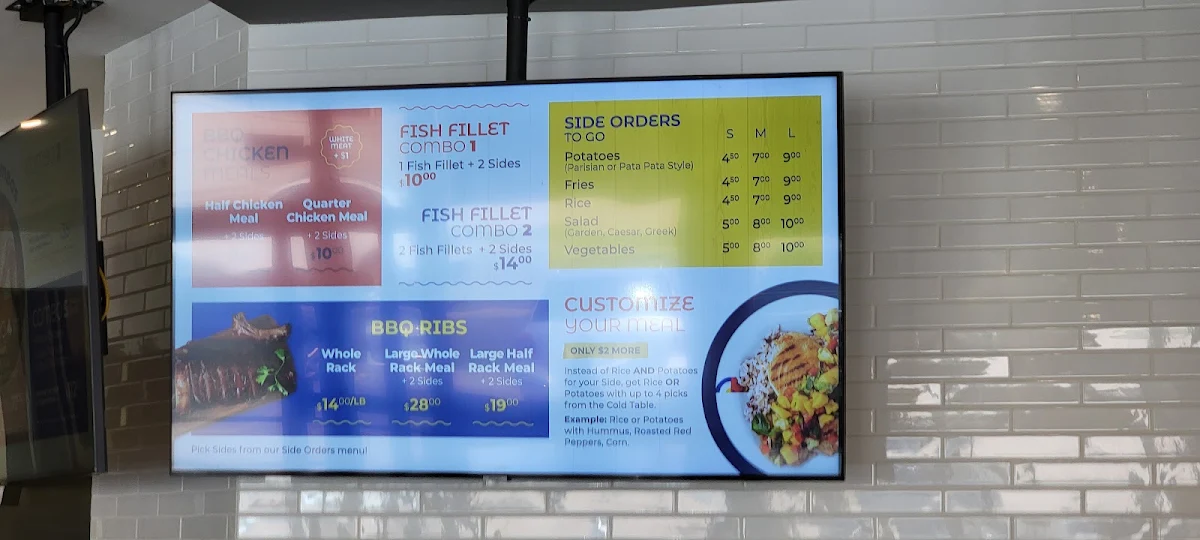 Menu, 3 Castelos Grill House
