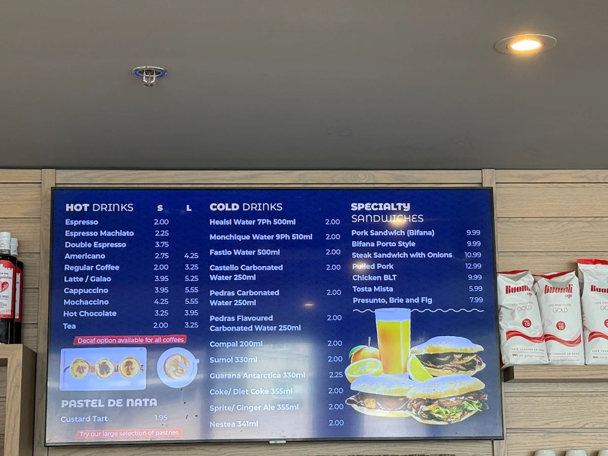 Menu, 3 Castelos Grill House