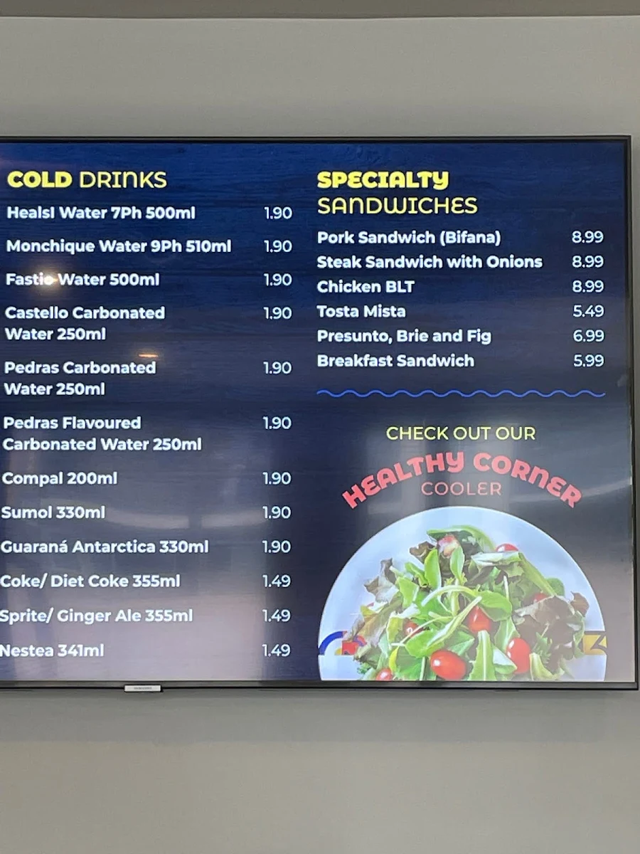 Menu, 3 Castelos Grill House