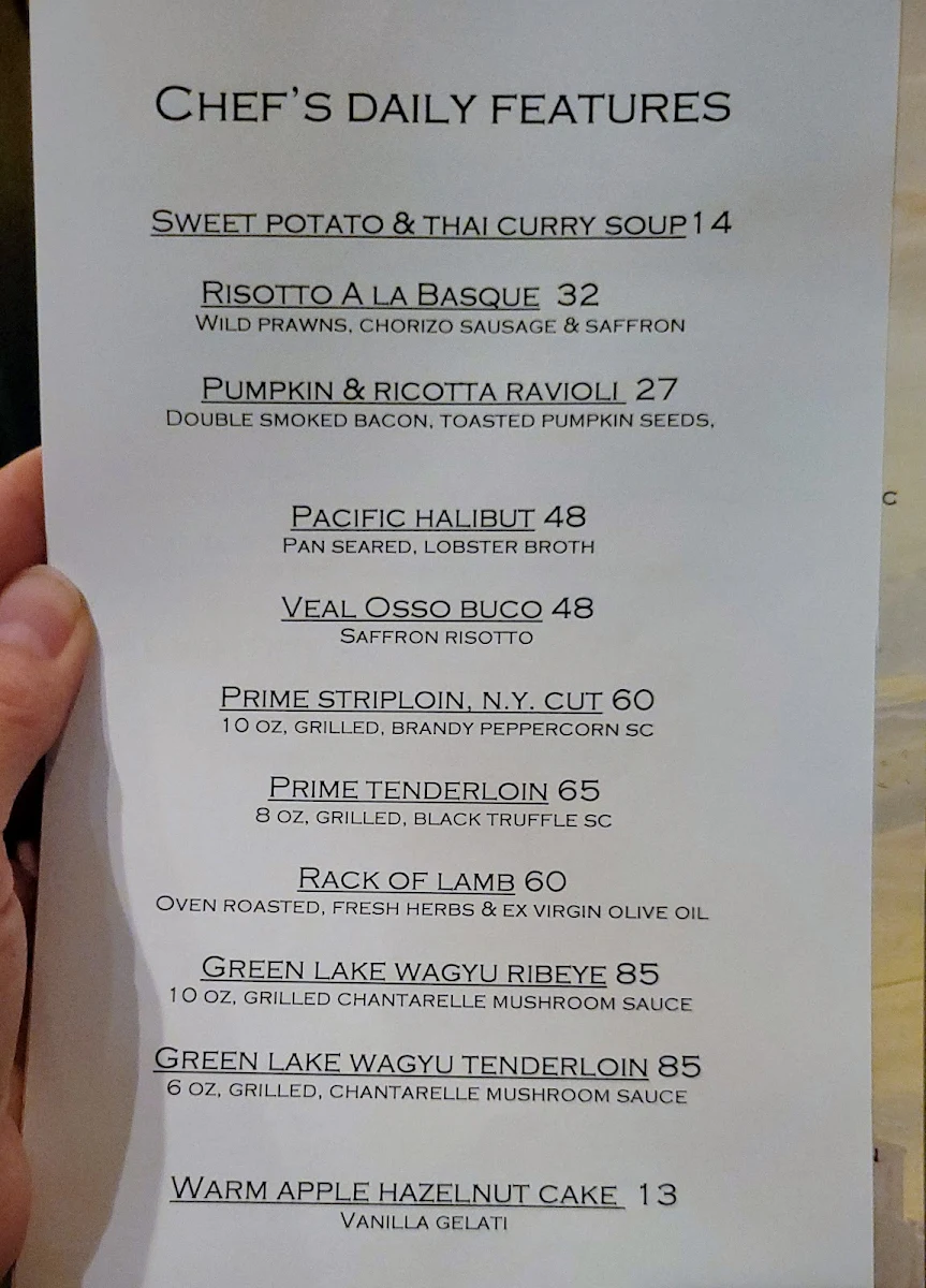 Menu photo 1