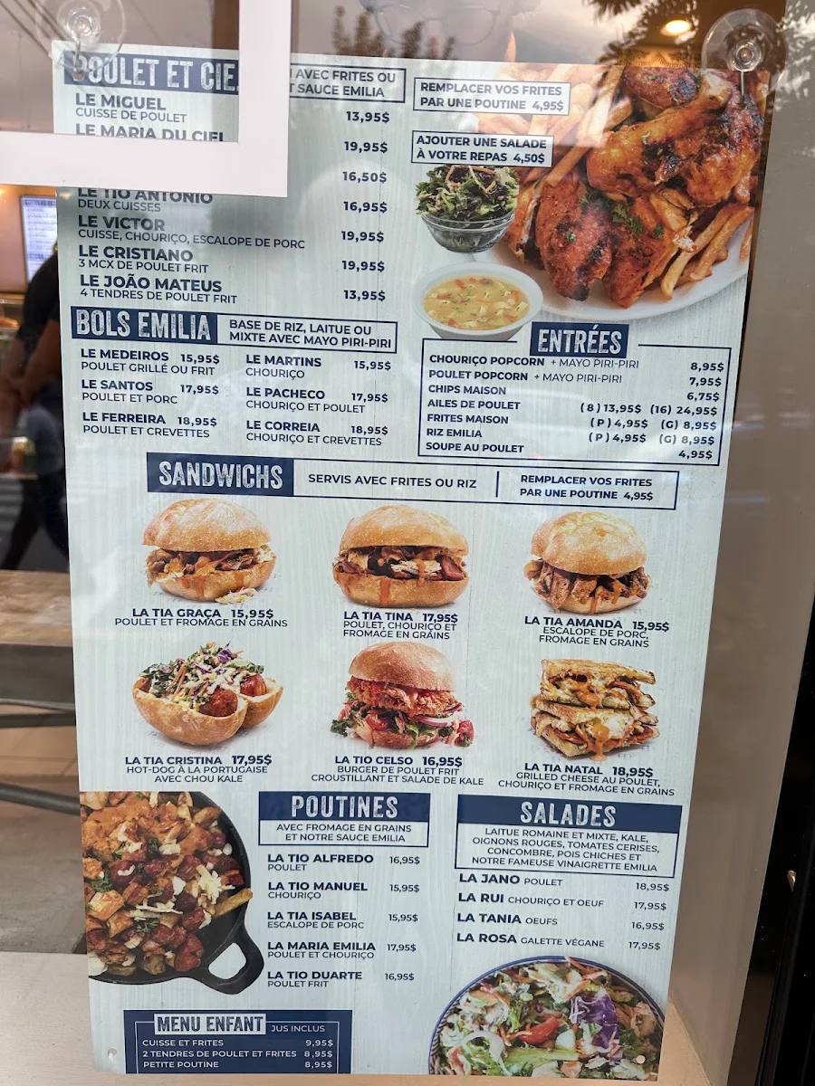 Menu, Emilia (Villeray)