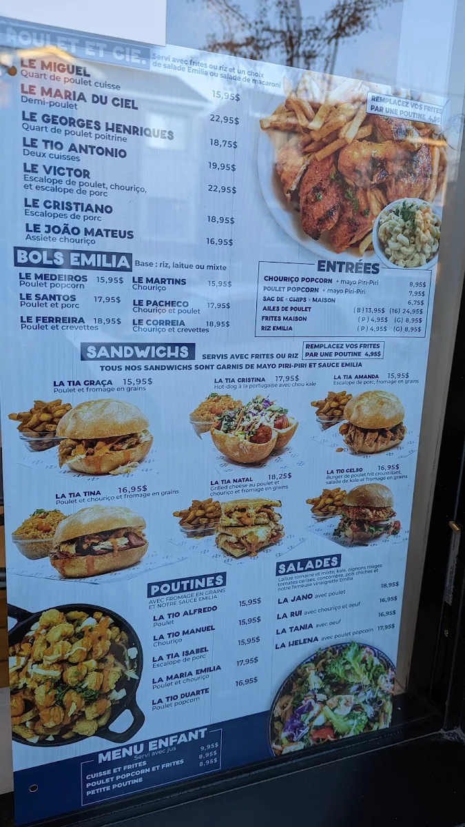 Menu, Emilia (Villeray)