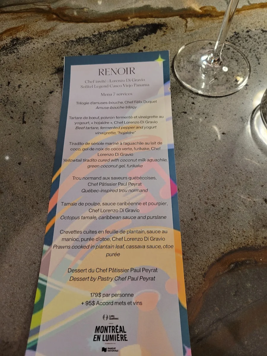 Menu photo 1