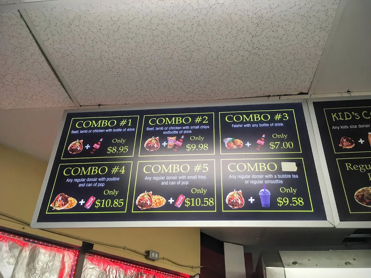 Menu, Hashtag Donair
