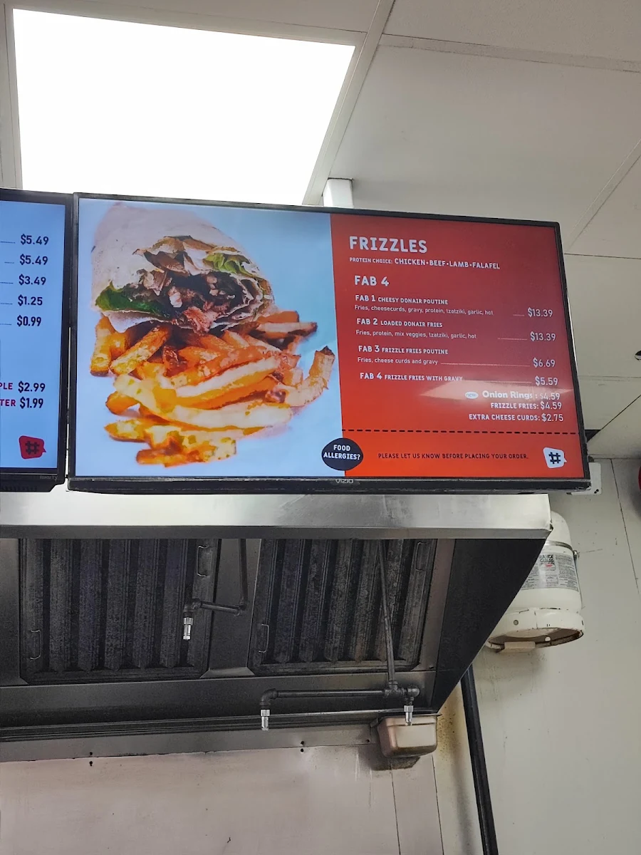 Menu, Hashtag Donair