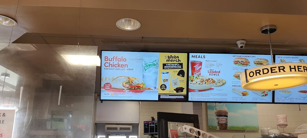 Menu, Tim Hortons