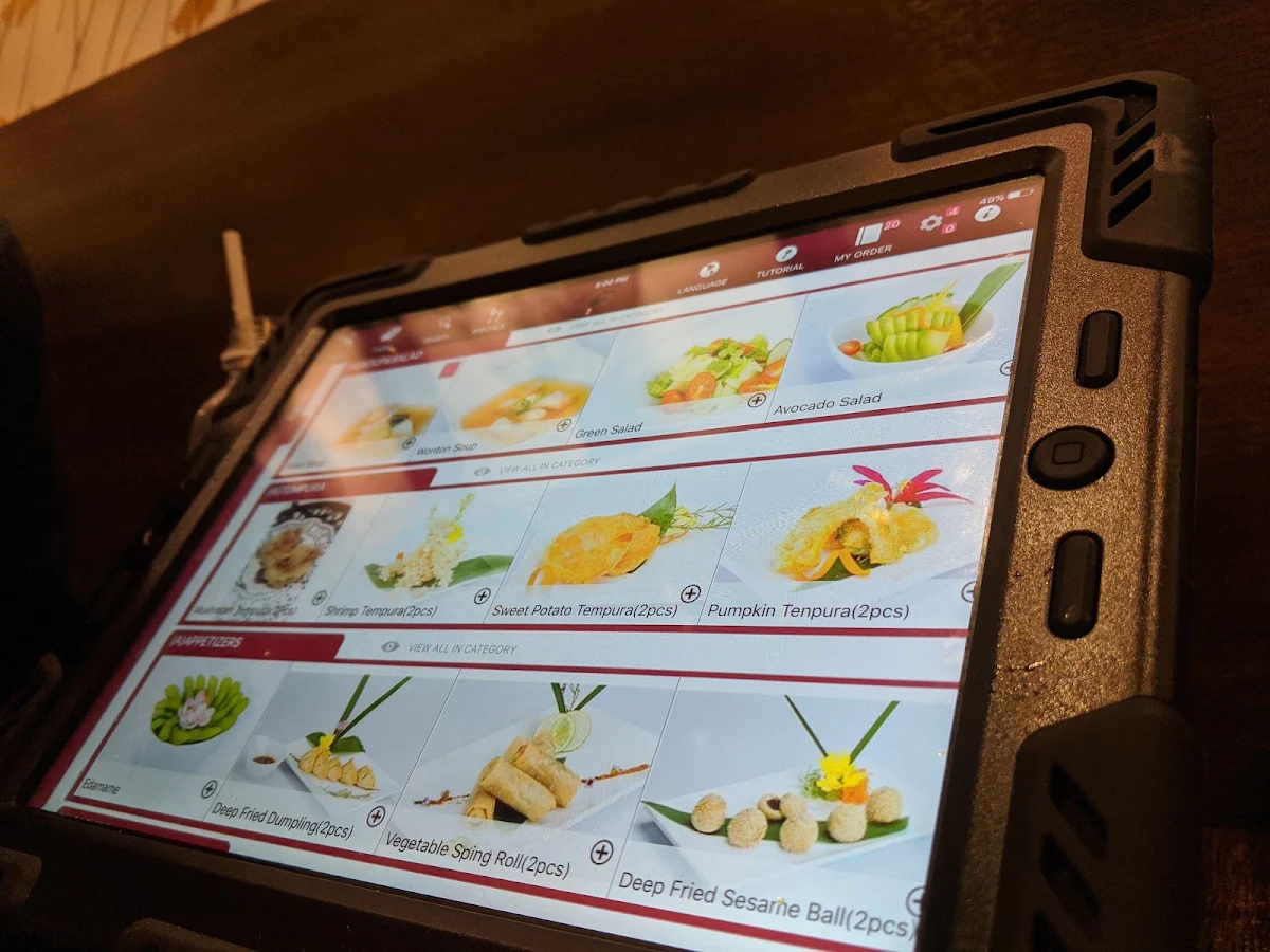Menu, Kinhao Sushi
