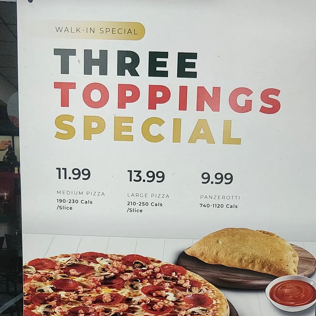 Menu, 241 Pizza