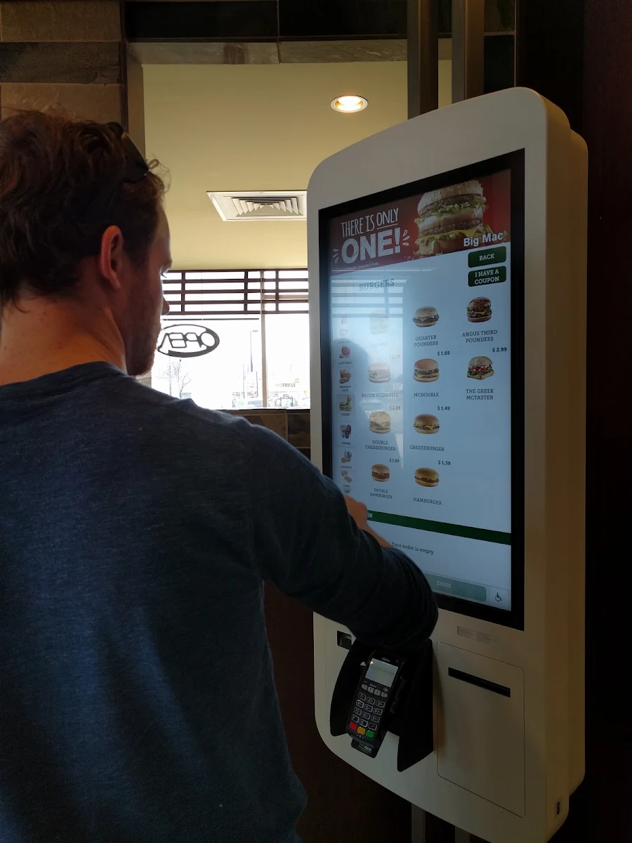 Menu, McDonald's