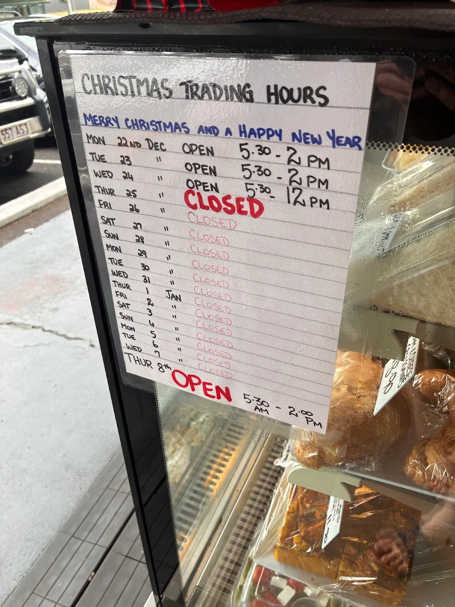 Menu, Little Gossip Cafe