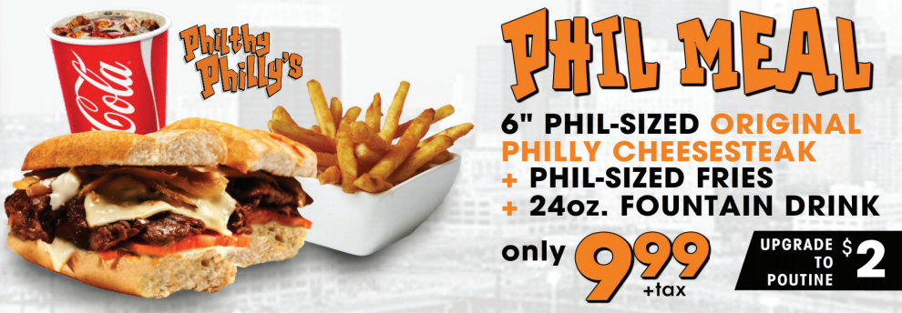 Food & drink, Philthy Philly's