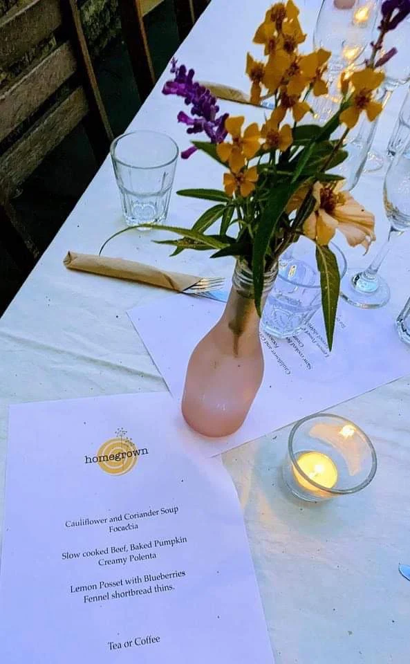 Menu, Homegrown Cafe