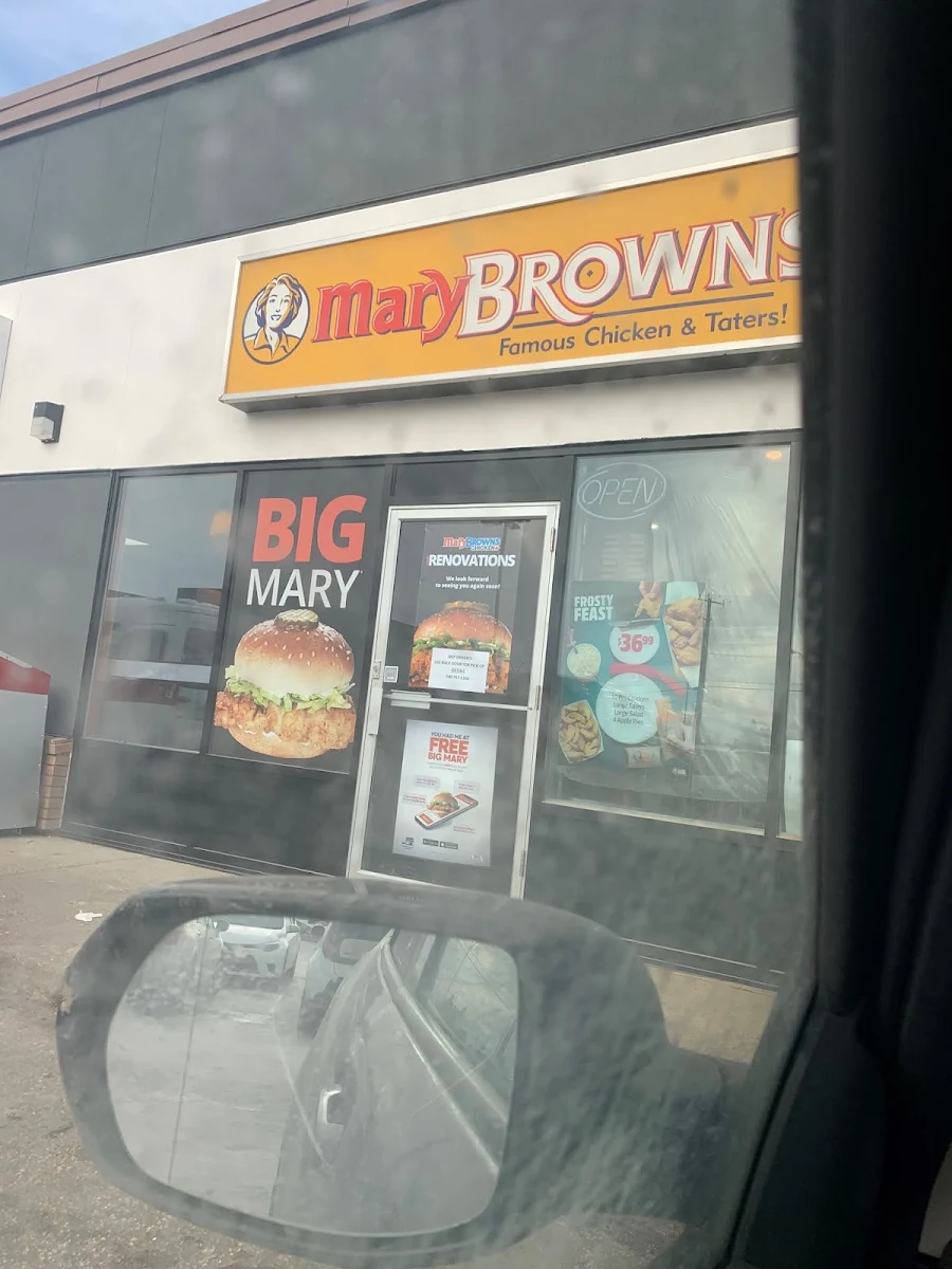 Menu, Mary Brown's Chicken