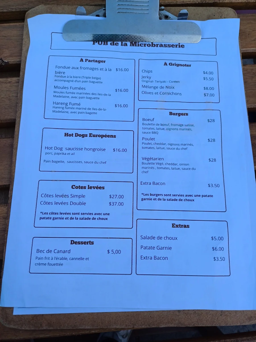 Menu photo 1