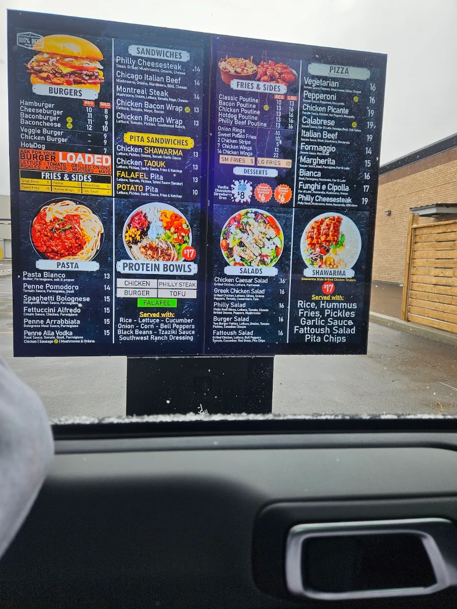 Menu, Marcello's