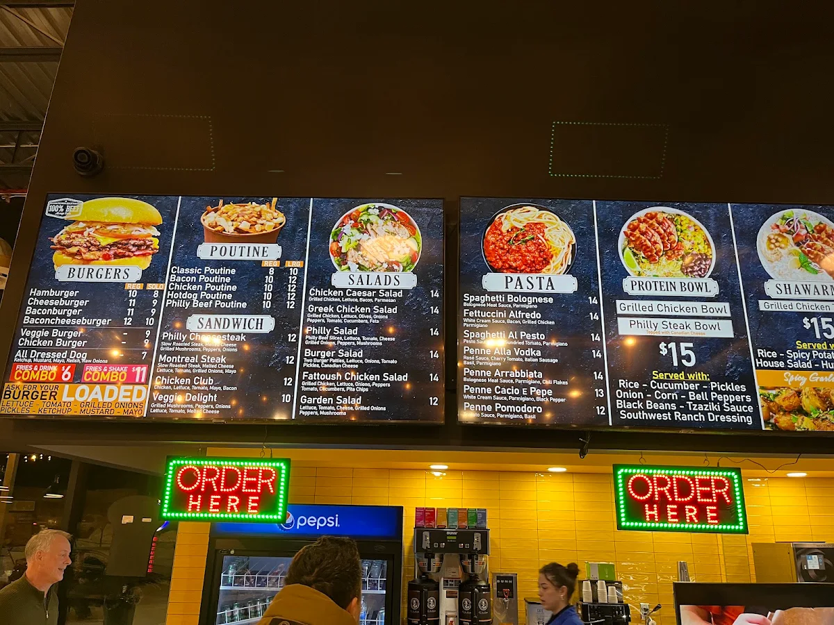 Menu, Marcello's