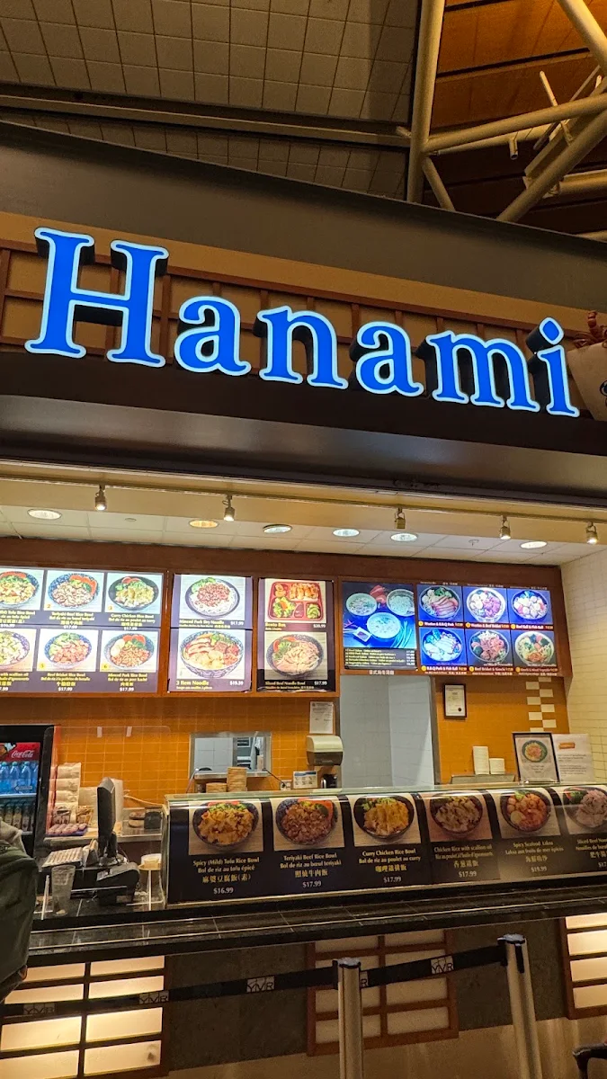 Menu, Hanami Express
