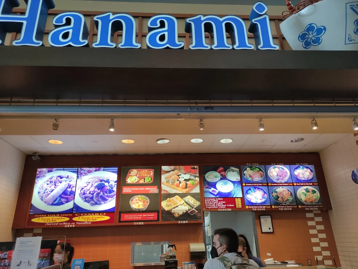 Menu, Hanami Express