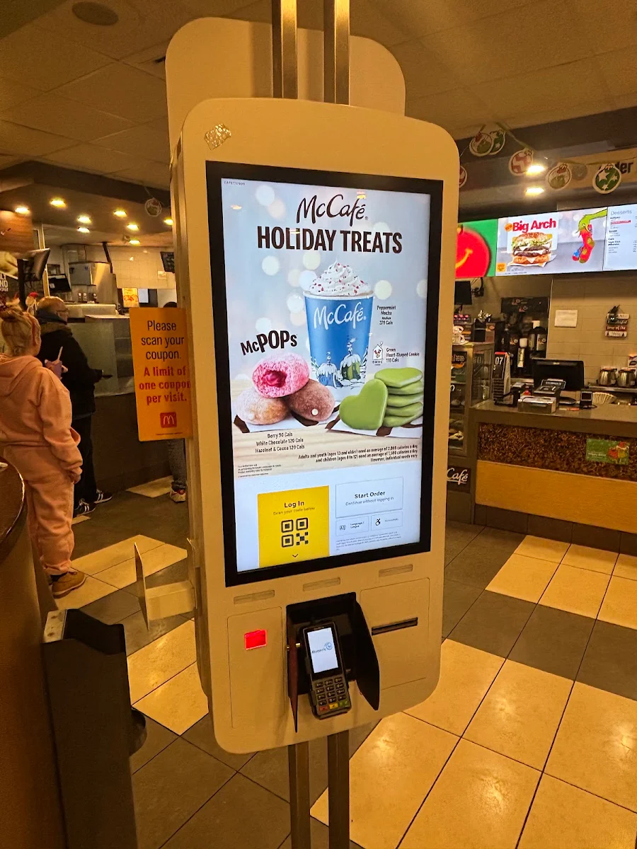 Menu, McDonald's
