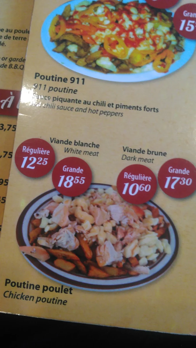 Menu, Côte St Luc BBQ - NDG