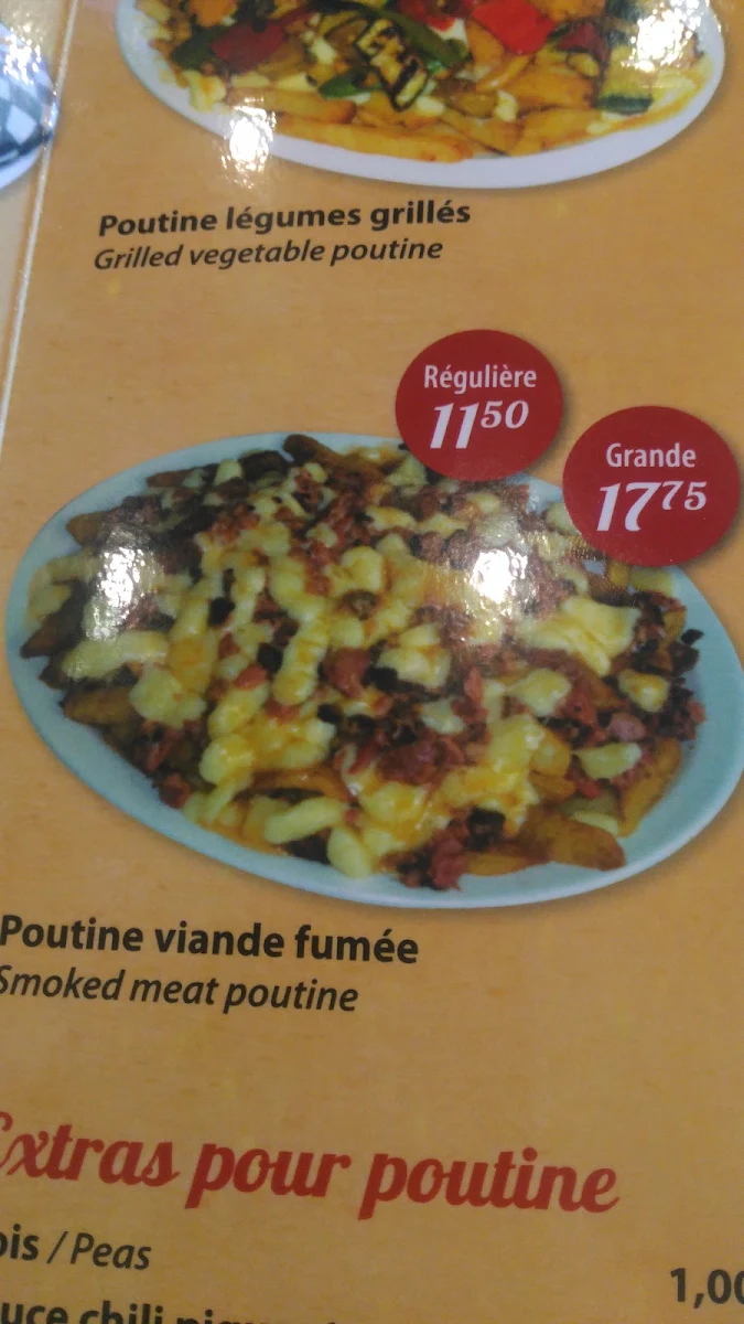 Menu, Côte St Luc BBQ - NDG