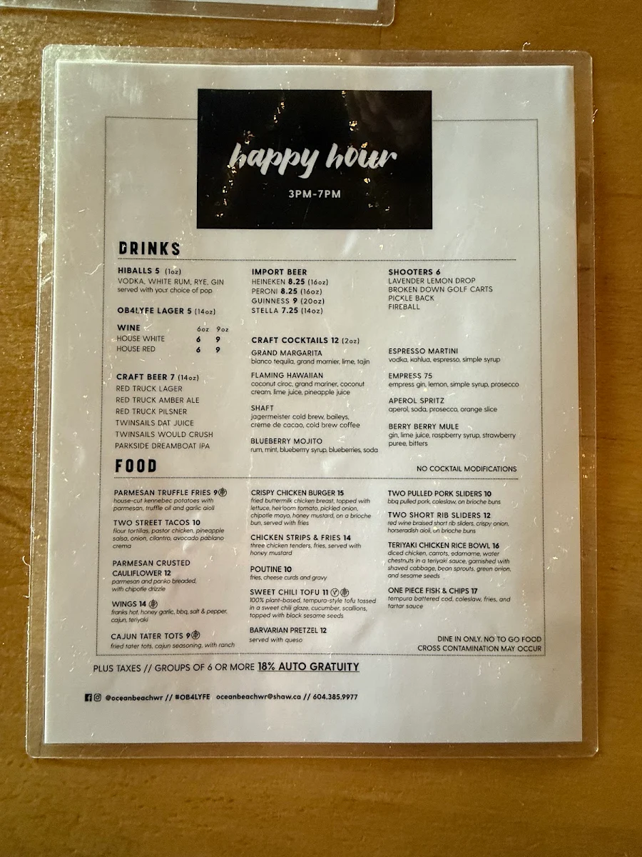 Menu photo 1