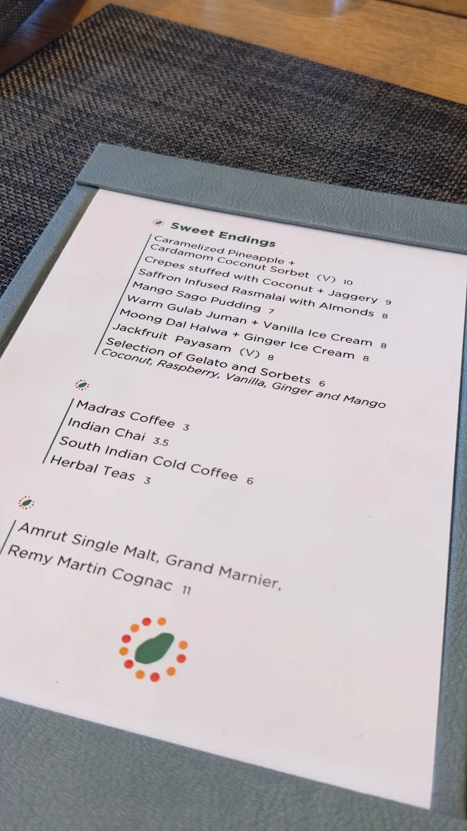 Menu, Thali
