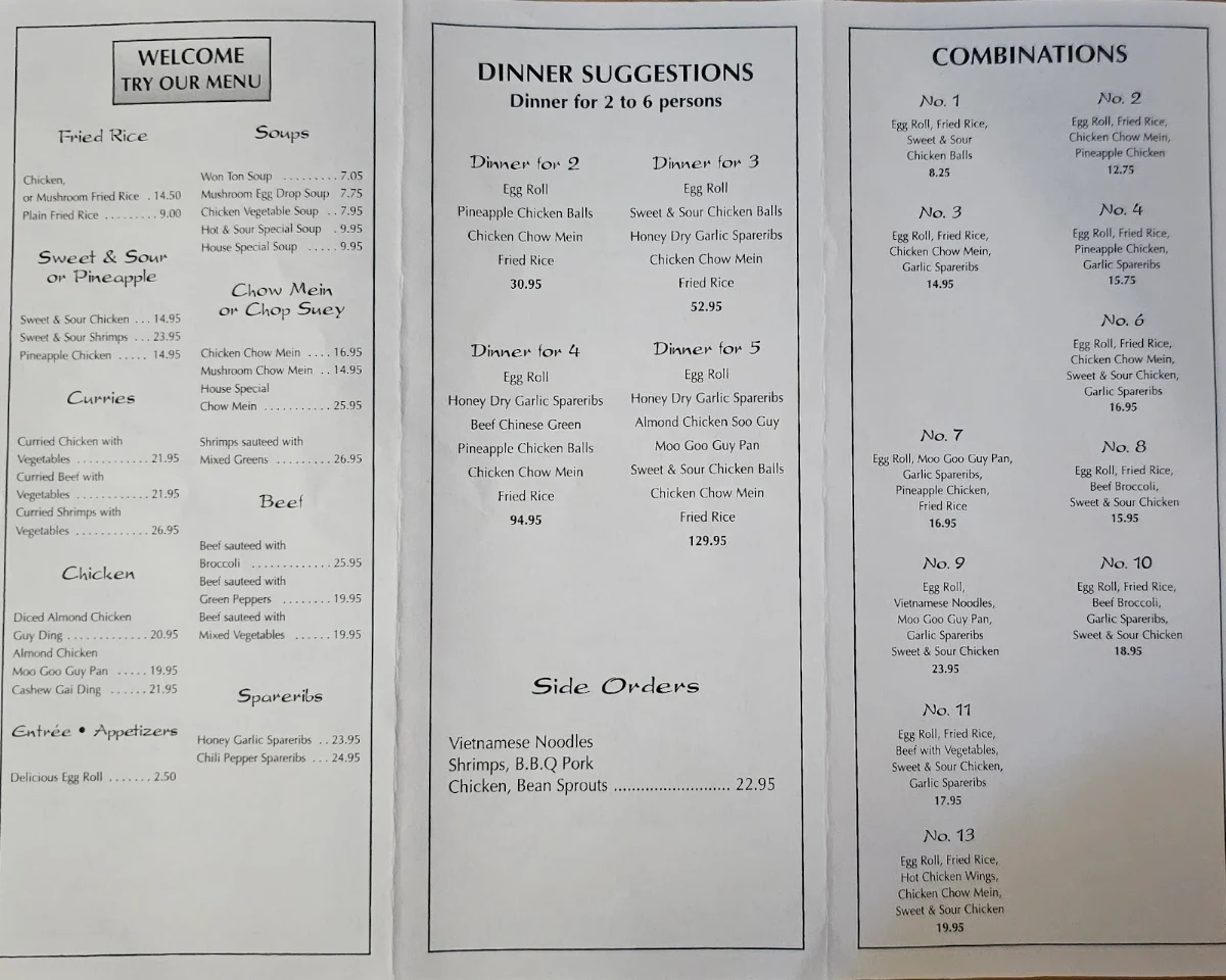 Menu photo 1