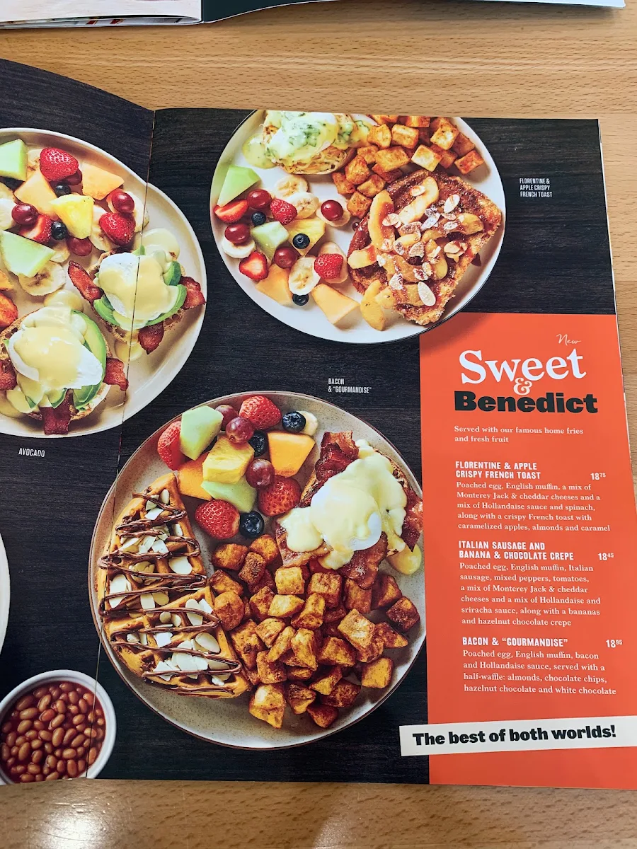 Menu, Ben & Florentine