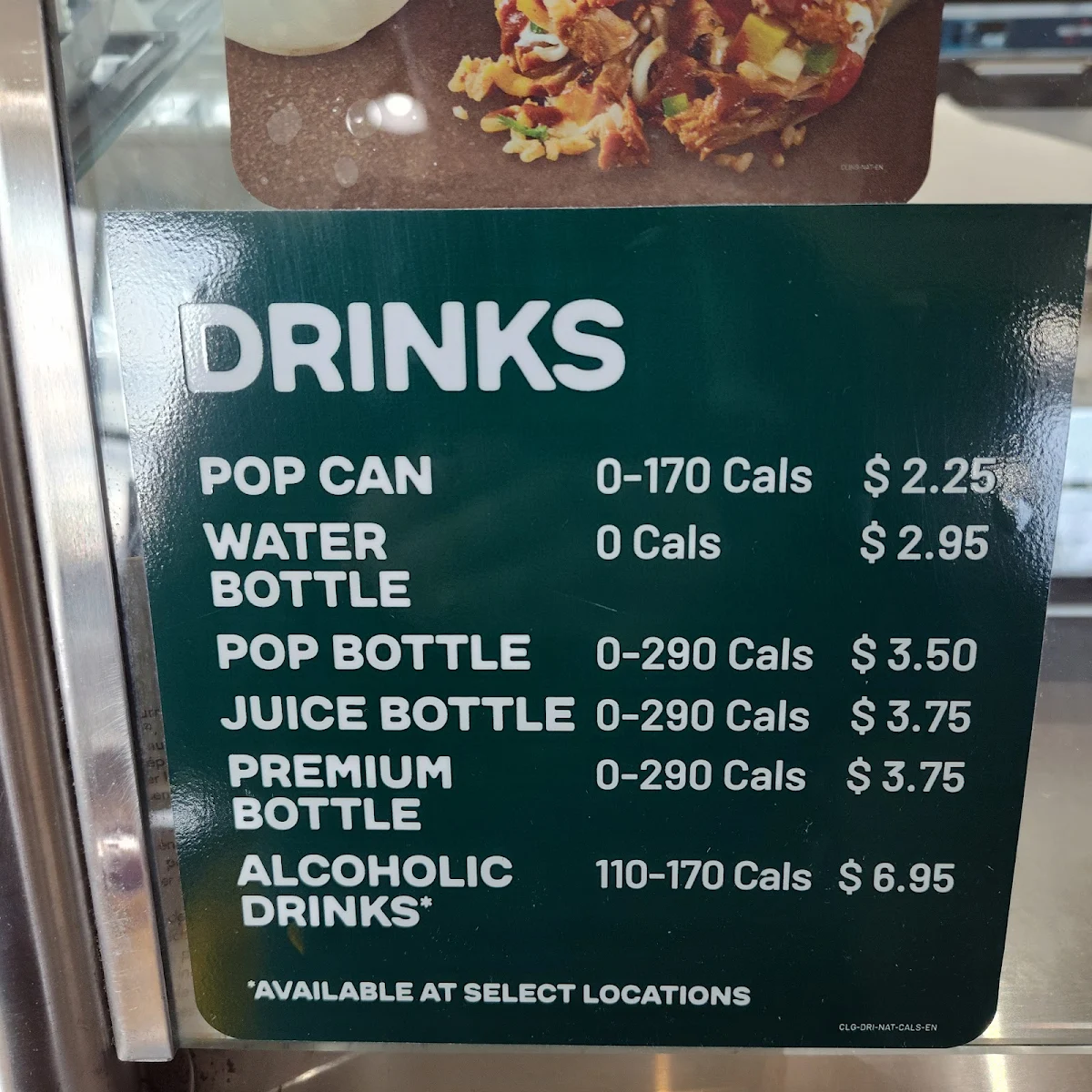 Menu, Mucho Burrito Fresh Mexican Grill