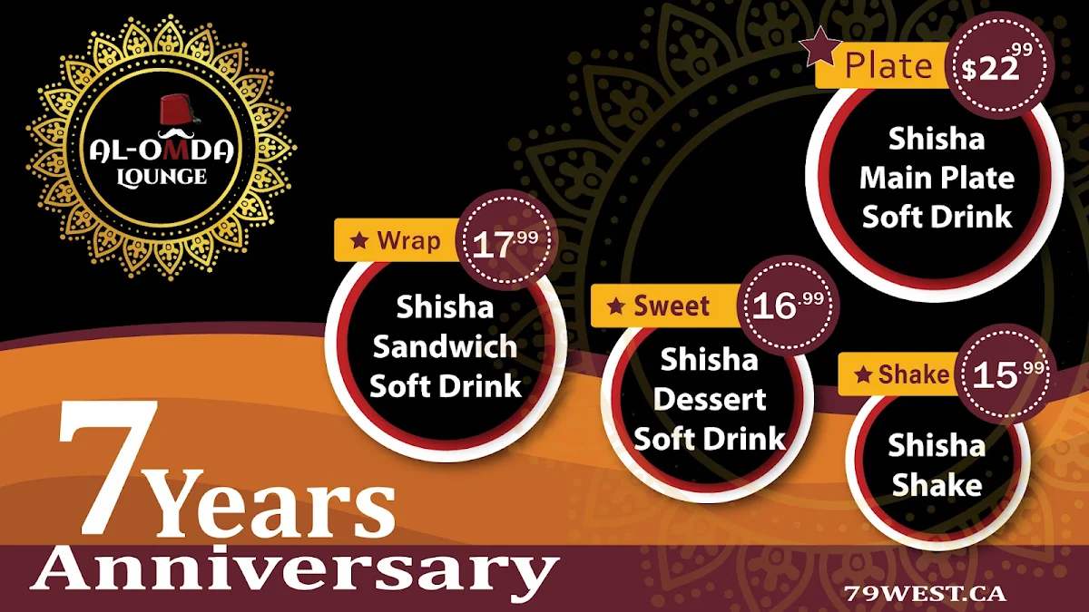 Menu, Al Omda Lounge | Halal Restaurant