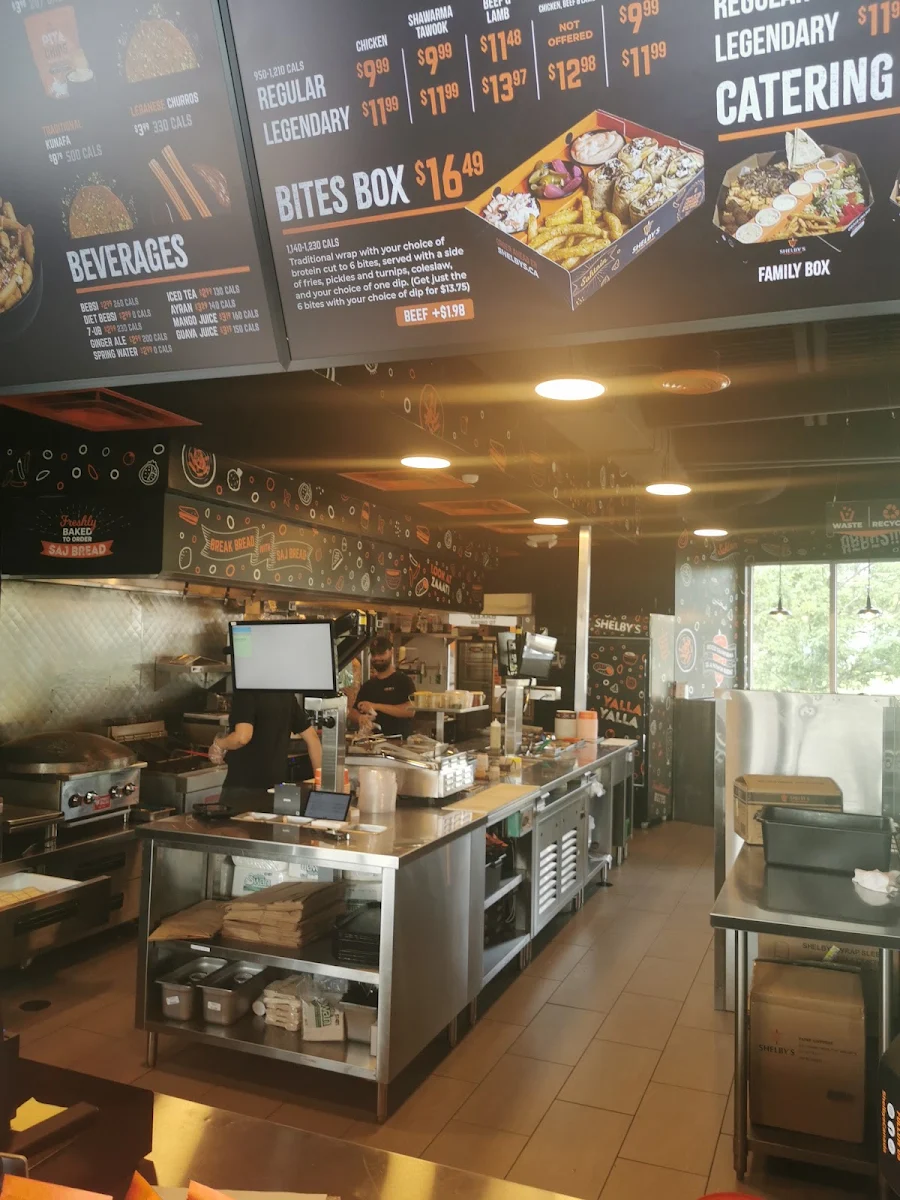 Vibe, Shelby's Legendary Shawarma