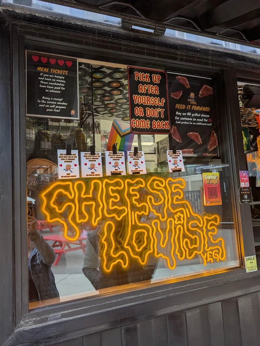 Menu, Cheese Louise YEG