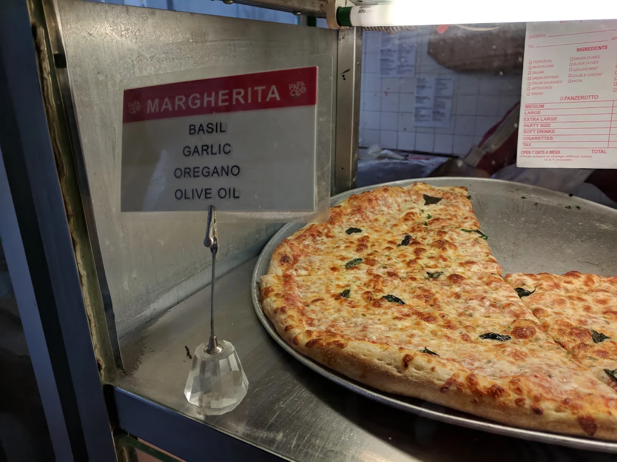 Menu, PAPA CEO