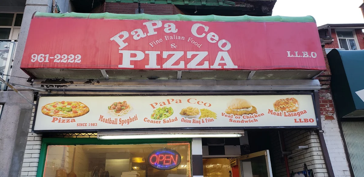 Menu, PAPA CEO